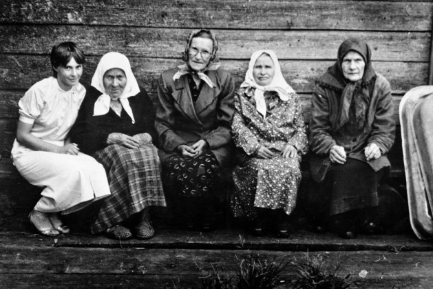 Уцелевшие после репрессий монахини-коммунарки. Фото 1950-х годов